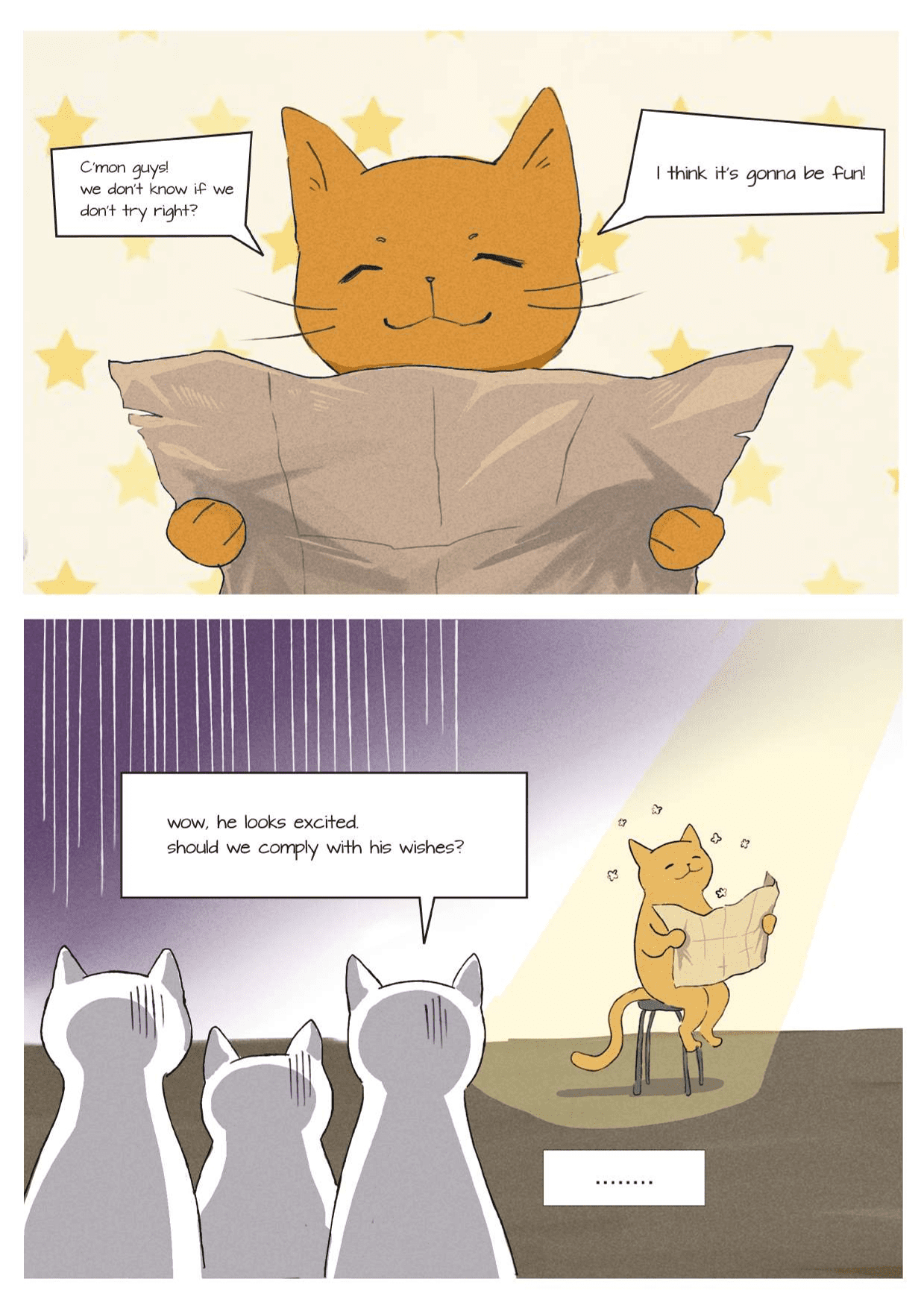 A Cat's World Episode 1 reading